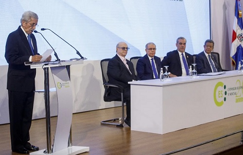 Foto Abinader Hipólito Medina y Leonel