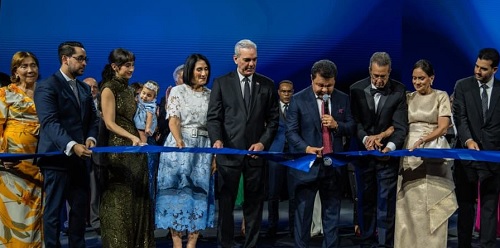 Foto Abinader asiste inauguración mayor templo religioso Caribe