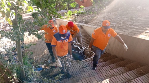 Foto DC recupera cadxáver