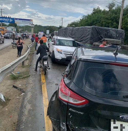 Foto accidente en Navarrete