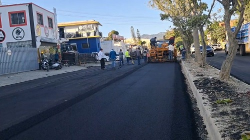 Foto asfaltado de CORAASAN
