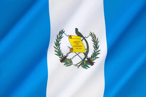 Foto bandera deGuatemaña