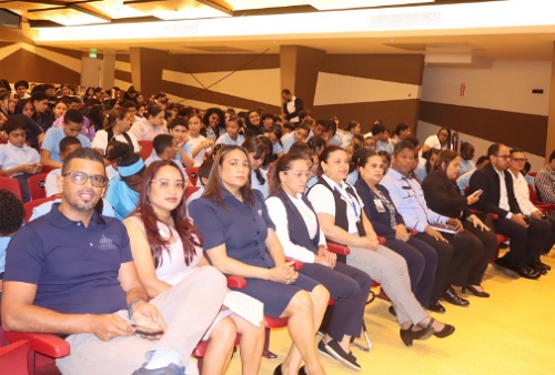 Foto conferencia escolar SAJOMA