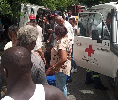 Foto heridos en accidente