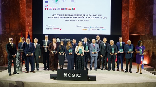 fOTO FUNCIONARIOS INTERNACIONALES Premio a la Calidad en España