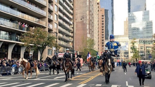 Foto Estremas medidas seguridad durante desfile Día de Acción de Gracias en NY