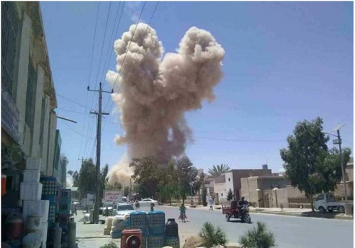 Foto explosión en Cabul