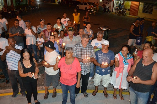 Foto moradores Baitoa piden acueducto