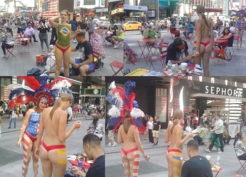 foto mujeres desnudas en NY 2