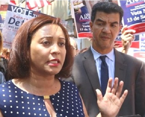 Foto Atribuyen parte derrota senadora Alcántara a concejal Rodríguez