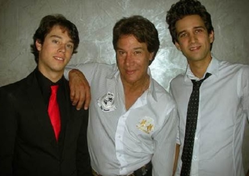 foto Fernando Allende  y sus hijos