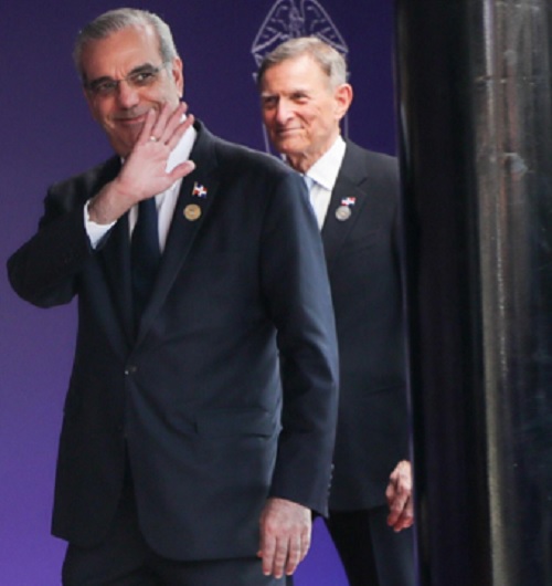 Foto Abinader participó toma posesión Presidente de Colombia