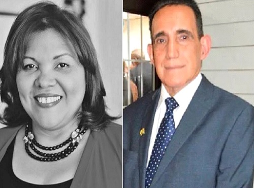 Foto Magdalena Ramos y Darío Abreu
