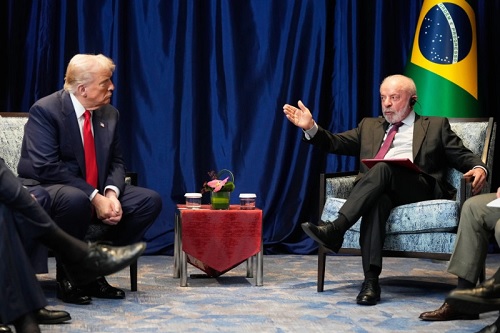 Foto Trump y Lula en Casa blanca