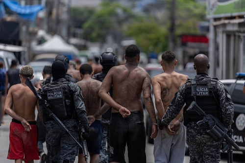 Foto detenidos en Brasil por drogas