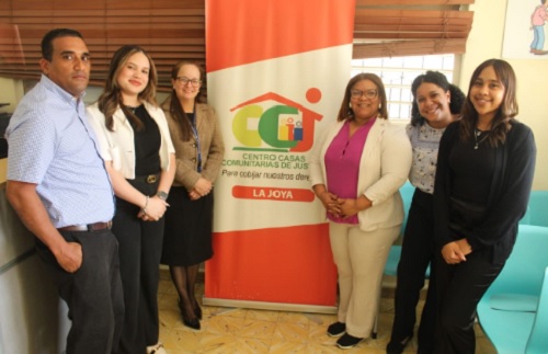 Foto fiscal de Santiago y otros funcionarios