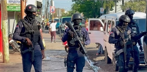 Foto militares en huelga SFM lunes 19 de Octubre