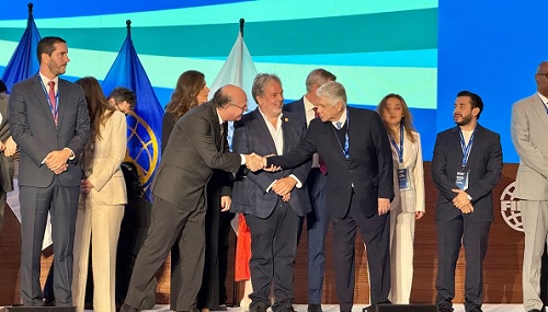 Foto ministros de OP de 17 países en Miami